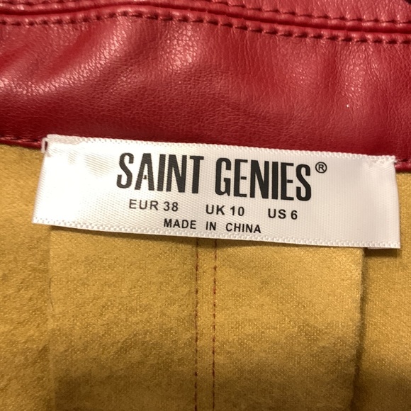 BRAND NEW leather trench dress - Picture 4 of 6